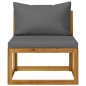 vidaXL 9-tlg. Garten-Lounge-Set mit Auflagen Massivholz Akazie vidaXL 9-tlg. Garten-Lounge-Set mit Auflagen Massivholz Akazie