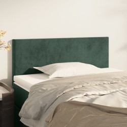 vidaXL Kopfteil Dunkelgrün 90x5x78/88 cm Samt