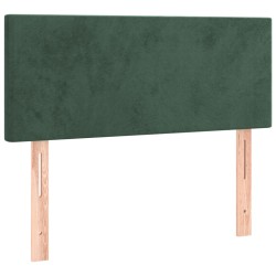 vidaXL Kopfteil Dunkelgrün 90x5x78/88 cm Samt