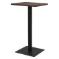 vidaXL Bistrotisch Dunkle Esche 60x60x107 cm vidaXL Bistrotisch Dunkle Esche 60x60x107 cm