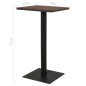 vidaXL Bistrotisch Dunkle Esche 60x60x107 cm vidaXL Bistrotisch Dunkle Esche 60x60x107 cm