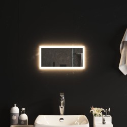vidaXL LED-Badspiegel 20x40 cm