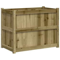 vidaXL Pflanzkübel 90x50x70 cm Kiefernholz Imprägniert