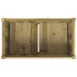 vidaXL Pflanzkübel 90x50x70 cm Kiefernholz Imprägniert vidaXL Pflanzkübel 90x50x70 cm Kiefernholz Imprägniert