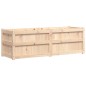 vidaXL Pflanzkübel 150x50x50 cm Massivholz Kiefer vidaXL Pflanzkübel 150x50x50 cm Massivholz Kiefer