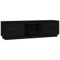vidaXL TV-Schrank Schwarz 140x35x40 cm Massivholz Kiefer vidaXL TV-Schrank Schwarz 140x35x40 cm Massivholz Kiefer