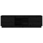 vidaXL TV-Schrank Schwarz 140x35x40 cm Massivholz Kiefer vidaXL TV-Schrank Schwarz 140x35x40 cm Massivholz Kiefer