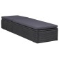 9-tlg. Garten-Essgruppe Poly Rattan Schwarz 9-tlg. Garten-Essgruppe Poly Rattan Schwarz