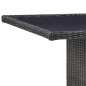 9-tlg. Garten-Essgruppe Poly Rattan Schwarz 9-tlg. Garten-Essgruppe Poly Rattan Schwarz