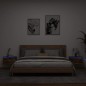 vidaXL Wand-Nachttische mit LED-Leuchten 2 Stk. Räuchereiche vidaXL Wand-Nachttische mit LED-Leuchten 2 Stk. Räuchereiche