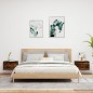 vidaXL Wand-Nachttische mit LED-Leuchten 2 Stk. Räuchereiche vidaXL Wand-Nachttische mit LED-Leuchten 2 Stk. Räuchereiche