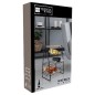 Home&Styling Weinregal für 9 Flaschen Metall Schwarz und Natur Home&Styling Weinregal für 9 Flaschen Metall Schwarz und Natur
