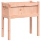 vidaXL Pflanzkübel mit Beinen 70x31x70 cm Massivholz Douglasie vidaXL Pflanzkübel mit Beinen 70x31x70 cm Massivholz Douglasie