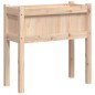 vidaXL Pflanzkübel 2 Stk. mit Beinen Massivholz Kiefer vidaXL Pflanzkübel 2 Stk. mit Beinen Massivholz Kiefer