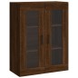 Highboard Braun Eichen-Optik 69,5x34x180 cm Holzwerkstoff Highboard Braun Eichen-Optik 69,5x34x180 cm Holzwerkstoff