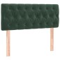 vidaXL Boxspringbett mit Matratze Dunkelgrün 120x200 cm Samt vidaXL Boxspringbett mit Matratze Dunkelgrün 120x200 cm Samt