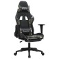 vidaXL Gamingstuhl mit Massage Fußstütze Schwarz Tarnfarben Kunstleder vidaXL Gamingstuhl mit Massage Fußstütze Schwarz Tarnfarben Kunstleder
