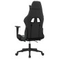 vidaXL Gamingstuhl mit Massage Fußstütze Schwarz Tarnfarben Kunstleder vidaXL Gamingstuhl mit Massage Fußstütze Schwarz Tarnfarben Kunstleder