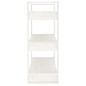 vidaXL Bücherregal/Raumteiler Weiß 80x35x91 cm Massivholz Kiefer vidaXL Bücherregal/Raumteiler Weiß 80x35x91 cm Massivholz Kiefer