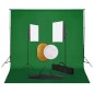 vidaXL Fotostudio-Set mit Softboxen, Hintergrundsystem und Reflektor vidaXL Fotostudio-Set mit Softboxen, Hintergrundsystem und Reflektor