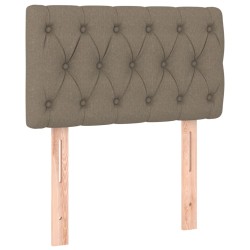 vidaXL Kopfteil Taupe 80x7x78/88 cm Stoff