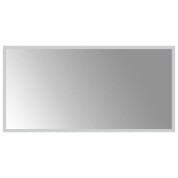 vidaXL LED-Badspiegel 40x80 cm