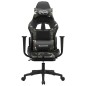 vidaXL Gaming-Stuhl mit Fußstütze Schwarz und Tarnfarben Kunstleder vidaXL Gaming-Stuhl mit Fußstütze Schwarz und Tarnfarben Kunstleder