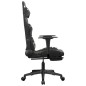 vidaXL Gamingstuhl mit Massage Fußstütze Schwarz Tarnfarben Kunstleder vidaXL Gamingstuhl mit Massage Fußstütze Schwarz Tarnfarben Kunstleder