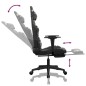 vidaXL Gamingstuhl mit Massage Fußstütze Schwarz Tarnfarben Kunstleder vidaXL Gamingstuhl mit Massage Fußstütze Schwarz Tarnfarben Kunstleder