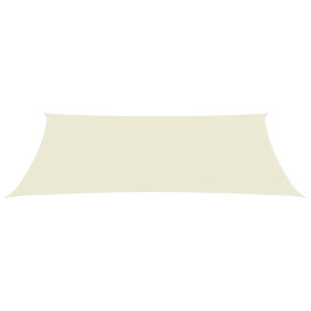 vidaXL Sonnensegel 160 g/m² Creme 5x7 m HDPE