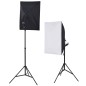 vidaXL Fotostudio-Set mit Softbox-Lampen, Hintergrund und Reflektor vidaXL Fotostudio-Set mit Softbox-Lampen, Hintergrund und Reflektor