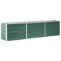vidaXL Garten-Hochbeet Verzinkter Stahl 240×40×45 cm Grün vidaXL Garten-Hochbeet Verzinkter Stahl 240×40×45 cm Grün
