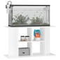 vidaXL Aquariumständer Weiß 100x40x60 cm Holzwerkstoff vidaXL Aquariumständer Weiß 100x40x60 cm Holzwerkstoff