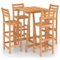 vidaXL 5-tlg. Gartenbar-Set Massivholz Akazie vidaXL 5-tlg. Gartenbar-Set Massivholz Akazie