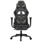 vidaXL Gaming-Stuhl mit Fußstütze Schwarz und Tarnfarben Kunstleder vidaXL Gaming-Stuhl mit Fußstütze Schwarz und Tarnfarben Kunstleder