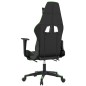 vidaXL Gaming-Stuhl mit Massage & Fußstütze Schwarz & Grün Kunstleder vidaXL Gaming-Stuhl mit Massage & Fußstütze Schwarz & Grün Kunstleder
