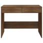 vidaXL Schreibtisch Braun Eichen-Optik 101x50x76,5 cm Holzwerkstoff vidaXL Schreibtisch Braun Eichen-Optik 101x50x76,5 cm Holzwerkstoff