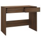 vidaXL Schreibtisch Braun Eichen-Optik 101x50x76,5 cm Holzwerkstoff vidaXL Schreibtisch Braun Eichen-Optik 101x50x76,5 cm Holzwerkstoff