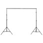 vidaXL Fotostudio-Set mit Beleuchtung, Hintergrund und Reflektor vidaXL Fotostudio-Set mit Beleuchtung, Hintergrund und Reflektor