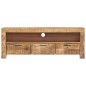 vidaXL TV-Schrank 110x30x40 cm Raues Mangoholz vidaXL TV-Schrank 110x30x40 cm Raues Mangoholz