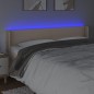 vidaXL LED Kopfteil Cappuccino-Braun 163x16x78/88 cm Kunstleder vidaXL LED Kopfteil Cappuccino-Braun 163x16x78/88 cm Kunstleder
