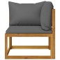 vidaXL 8-tlg. Garten-Lounge-Set mit Auflagen Massivholz Akazie vidaXL 8-tlg. Garten-Lounge-Set mit Auflagen Massivholz Akazie