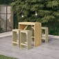 vidaXL 5-tlg. Gartenbar-Set Kiefernholz Imprägniert vidaXL 5-tlg. Gartenbar-Set Kiefernholz Imprägniert