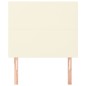 vidaXL Kopfteile 2 Stk. Creme 90x5x78/88 cm Kunstleder vidaXL Kopfteile 2 Stk. Creme 90x5x78/88 cm Kunstleder