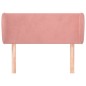vidaXL Kopfteil mit Ohren Rosa 93x23x78/88 cm Samt vidaXL Kopfteil mit Ohren Rosa 93x23x78/88 cm Samt