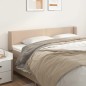 vidaXL Kopfteil mit Ohren Cappuccino-Braun 163x16x78/88 cm Kunstleder vidaXL Kopfteil mit Ohren Cappuccino-Braun 163x16x78/88 cm Kunstleder