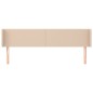 vidaXL Kopfteil mit Ohren Cappuccino-Braun 163x16x78/88 cm Kunstleder vidaXL Kopfteil mit Ohren Cappuccino-Braun 163x16x78/88 cm Kunstleder