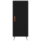 Highboard Schwarz 34,5x34x180 cm Holzwerkstoff Highboard Schwarz 34,5x34x180 cm Holzwerkstoff