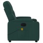 vidaXL Massagesessel Dunkelgrün Stoff vidaXL Massagesessel Dunkelgrün Stoff