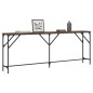 vidaXL Konsolentisch Braun Eichen-Optik 200x29x75 cm Holzwerkstoff vidaXL Konsolentisch Braun Eichen-Optik 200x29x75 cm Holzwerkstoff